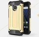 Motorola Moto G5S Plus Hybride Armor Hoesje Goud afbeelding 1