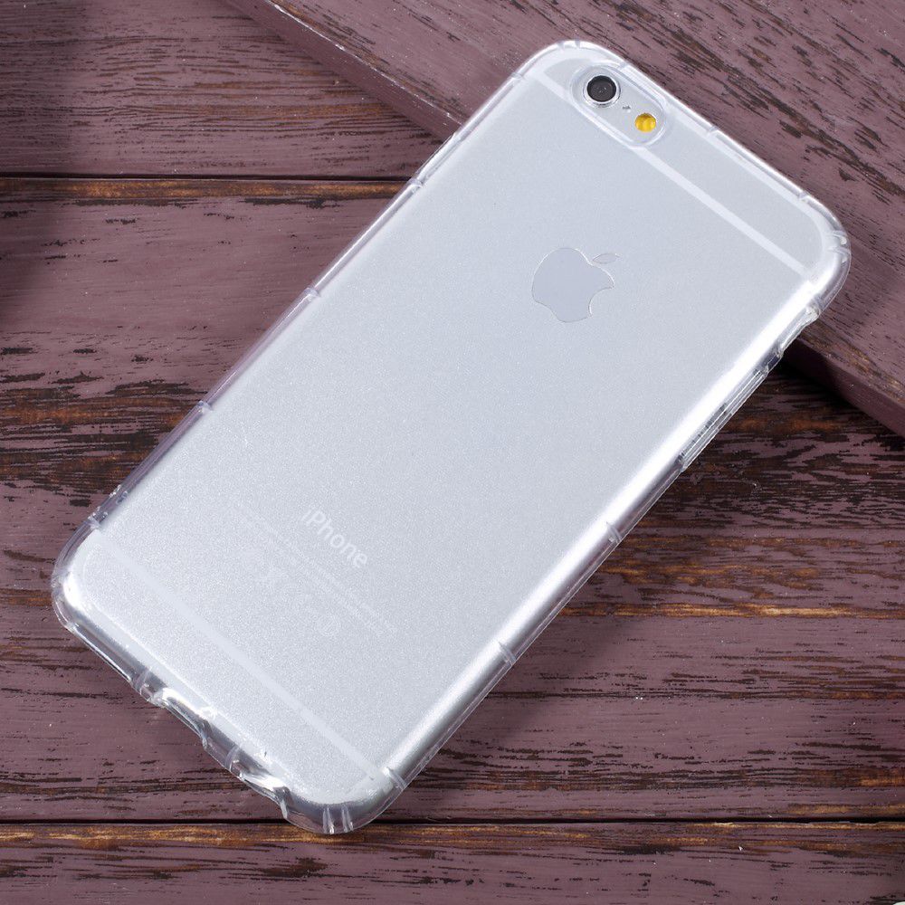 Transparante Apple iPhone 6 Plus / 6(S) Plus Hoesje met Bumper afbeelding 1