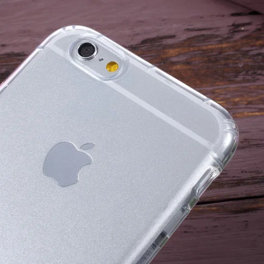 Transparante Apple iPhone 6 Plus / 6(S) Plus Hoesje met Bumper afbeelding 4