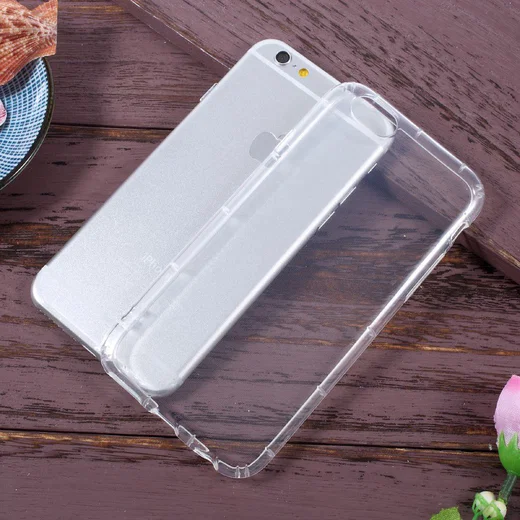 Transparante Apple iPhone 6 Plus / 6(S) Plus Hoesje met Bumper afbeelding 6