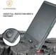 Sony Xperia XZ1 Compact Lederen TPU Hoesje Grijs afbeelding 5