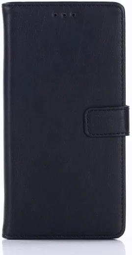 Sony Xperia XZ1 Retro Portemonnee Hoesje Zwart afbeelding 1