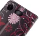 Sony Xperia XZ1 Compact Portemonnee Hoesje met Vlinder Printje afbeelding 10