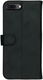 Rosso Deluxe Apple iPhone 7/8 Plus Hoesje Echt Leer Book Case Zwart afbeelding 13
