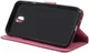 Samsung Galaxy J7 (2017) Portemonnee Hoesje Print Plum Flower afbeelding 5