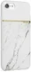 Apple iPhone 7 / 8 TPU Back Cover Marmeren Print Wit afbeelding 1