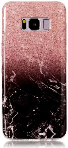 Samsung Galaxy S8 TPU Back Cover Marmer afbeelding 1