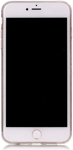 Apple iPhone 7 / 8 Plus TPU Hoesje Marmer Zwart afbeelding 4