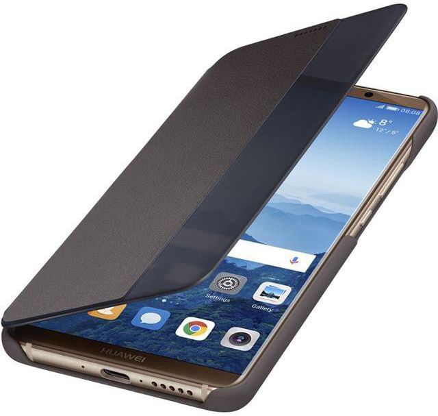 Huawei Mate 10 Pro View Cover Bruin afbeelding 1
