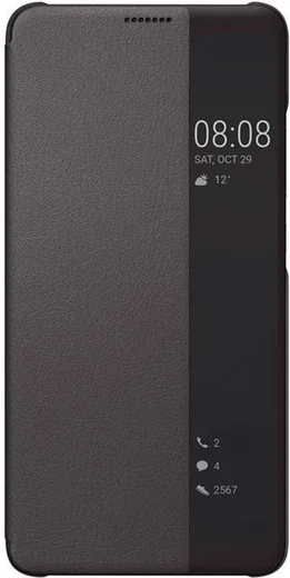 Huawei Mate 10 Pro View Cover Bruin afbeelding 2