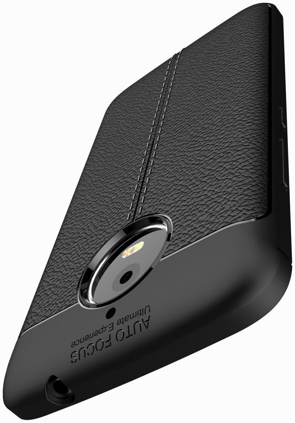 Motorola Moto E4 Plus Hoesje met Kunstleer Coating afbeelding 10