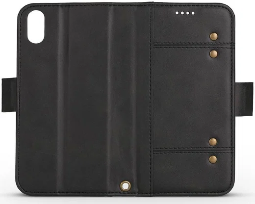Apple iPhone X Luxe 2-in-1 Portemonnee Hoesje Zwart afbeelding 14