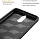 Huawei Mate 10 Lite Hoesje met Kunstleer Coating Zwart afbeelding 4