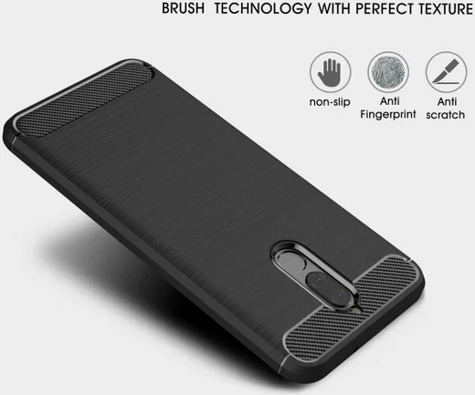 Huawei Mate 10 Lite Geborsteld TPU Hoesje Zwart afbeelding 10