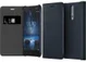 Originele Nokia 8 CP-801 Lederen Flip Case Blauw afbeelding 2