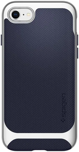 Spigen Neo Hybrid Herringbone iPhone 7 / 8 Hoesje Zilver afbeelding 7