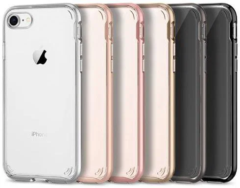Spigen Neo Hybrid Crystal 2 Case iPhone 7 / 8 Black afbeelding 11