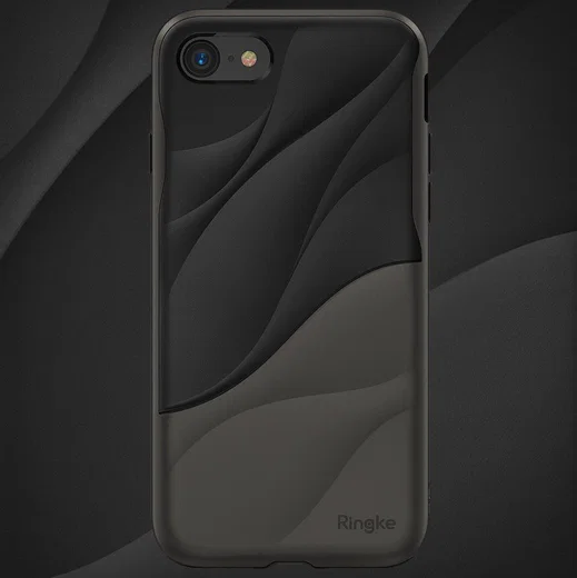Ringke Wave Apple iPhone 7 / 8 Hoesje Gunmetal afbeelding 4