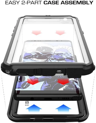 Ghostek Nautical 2 Waterbestendig Hoesje Samsung Galaxy Note 8 Wit afbeelding 5