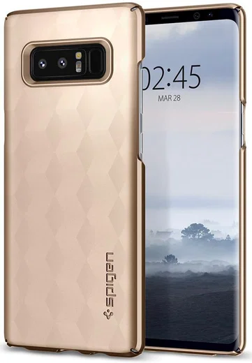 Spigen Thin Fit Case Samsung Galaxy Note 8 Maple Gold afbeelding 1