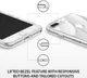 Ringke Flow iPhone 7 Plus / 8 Plus Hoesje Transparant afbeelding 3