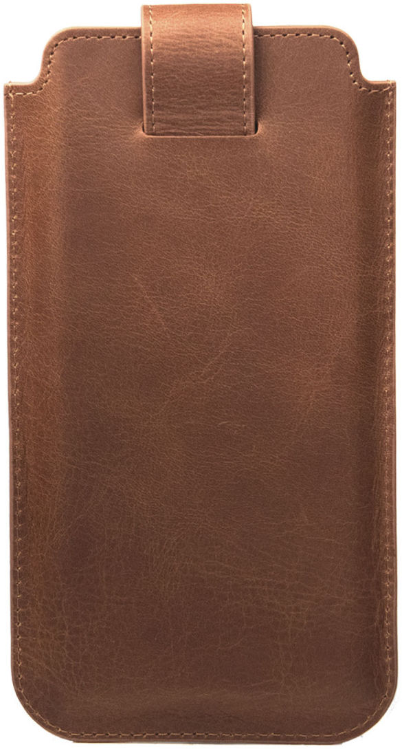 Rosso Deluxe Insteek Hoesje Echt Leer Pasjes Bruin afbeelding 8
