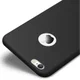 Apple iPhone 7 / 8 Frosted Siliconen Hoesje Zwart afbeelding 4