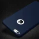 Apple iPhone 8 Frosted Siliconen Hoesje Blauw afbeelding 4