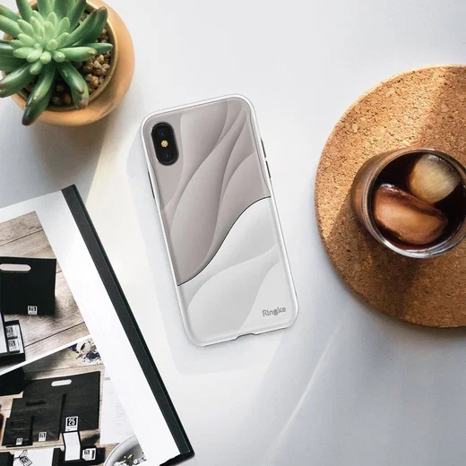 Ringke Wave Apple iPhone X Hoesje White afbeelding 6