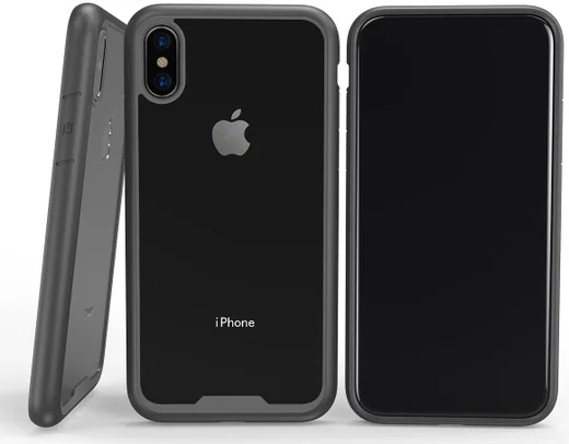 Apple iPhone XS / X Hoesje Armor Hoesje Zwart afbeelding 5