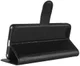 Asus Zenfone 4 Max 5.2 Lederen Wallet Stand Case Zwart afbeelding 2