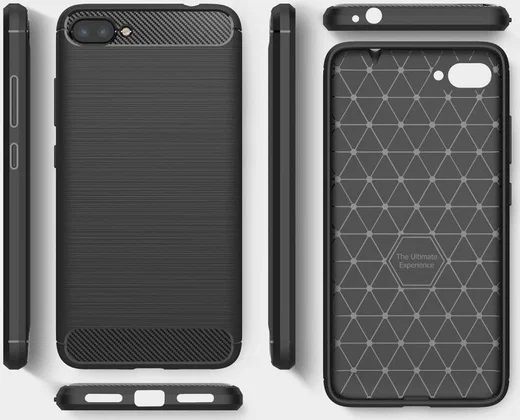 Asus Zenfone 4 Max 5.2 Carbon Hoesje Zwart afbeelding 6