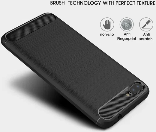 Asus Zenfone 4 Max 5.2 Carbon Hoesje Zwart afbeelding 3