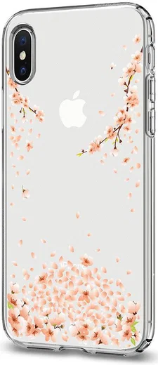 Spigen Liquid Crystal Apple iPhone X Blossom afbeelding 6