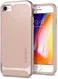 Spigen Neo Hybrid Herringbone Hoesje iPhone 8 Pale Dogwood afbeelding 1