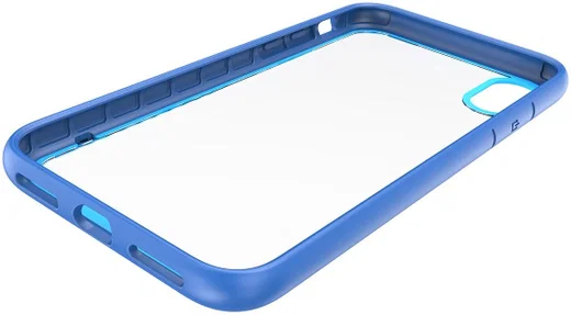 Apple iPhone X Hoesje Armor Hoesje Blauw afbeelding 9