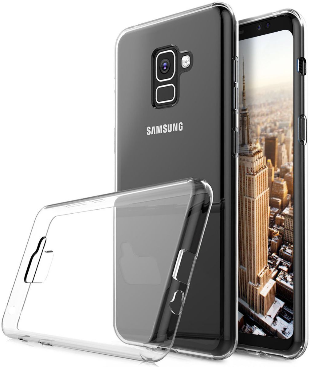 Samsung Galaxy A8 (2018) Transparant Hoesje afbeelding 1