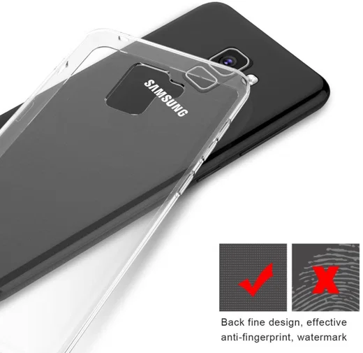 Samsung Galaxy A8 (2018) Transparant Hoesje afbeelding 4