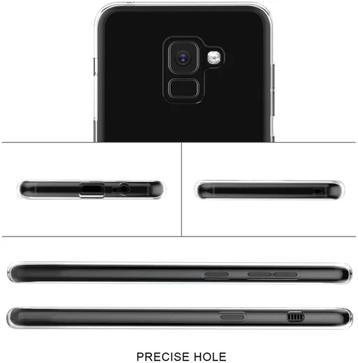 Samsung Galaxy A8 (2018) Transparant Hoesje afbeelding 6