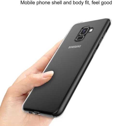 Samsung Galaxy A8 (2018) Transparant Hoesje afbeelding 7