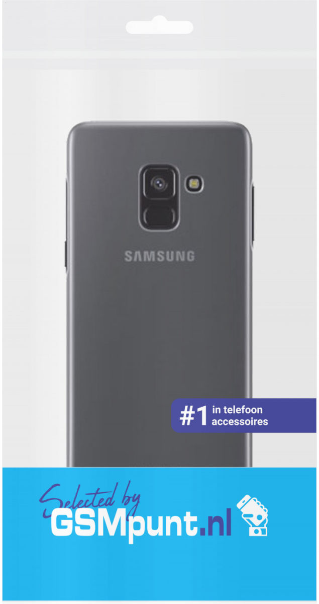 Samsung Galaxy A8 (2018) Transparant Hoesje afbeelding 3