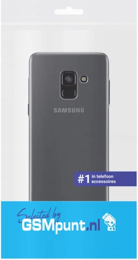 Samsung Galaxy A8 (2018) Transparant Hoesje afbeelding 3