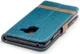 Samsung Galaxy A8 (2018) Two-Tone Portemonnee Hoesje Blauw afbeelding 13