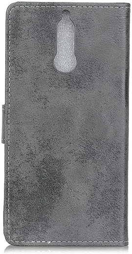 Huawei Mate 10 Lite Retro Portemonnee Hoesje Grijs afbeelding 5