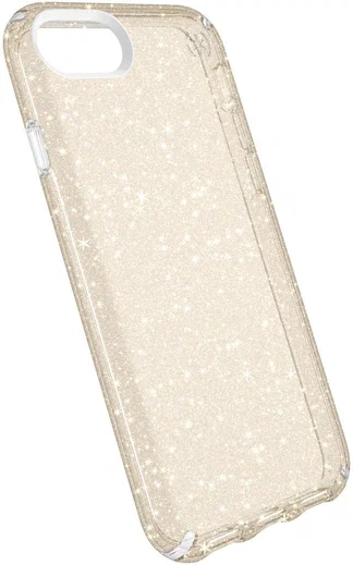 Speck Presidio Apple iPhone SE 2020 Shockproof Hoesje Goud Glitter afbeelding 12