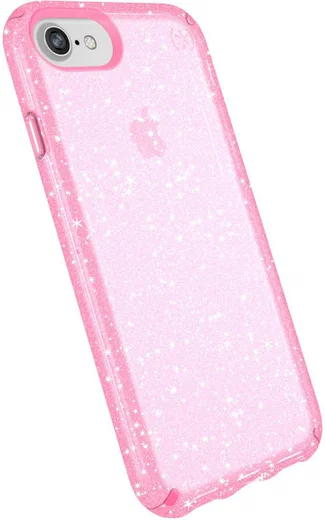 Speck Presidio Apple iPhone SE 2020 Hoesje Roze Shockproof Glitter afbeelding 4