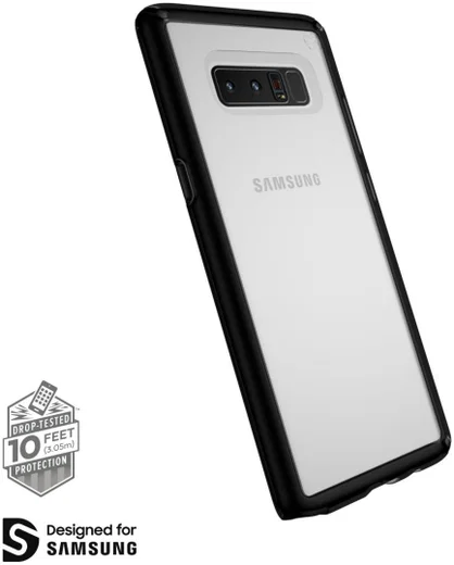 Speck Presidio Show Samsung Galaxy Note 8 Hoesje Zwart Shockproof afbeelding 3