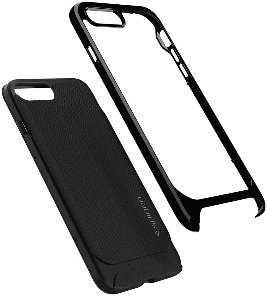 Spigen Neo Hybrid Herringbone iPhone 7/8 Plus Zwart afbeelding 3
