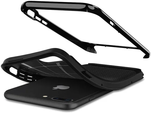 Spigen Neo Hybrid Herringbone iPhone 7/8 Plus Zwart afbeelding 6