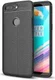 OnePlus 5T Hoesje TPU Met Leren Textuur Zwart afbeelding 1